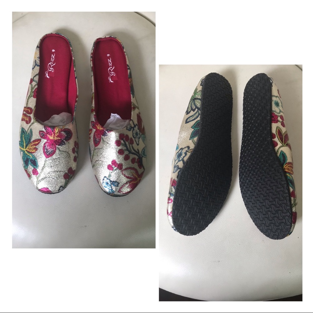 BN Vintage Boho Flats Ballet